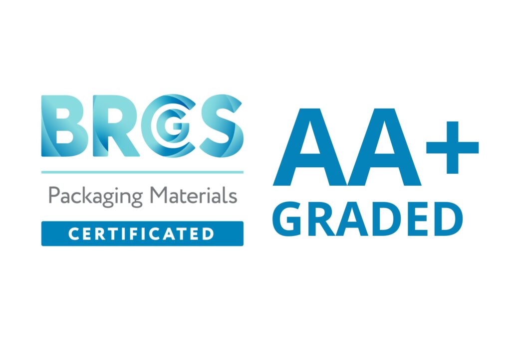 BRC certificate with AA+ grade